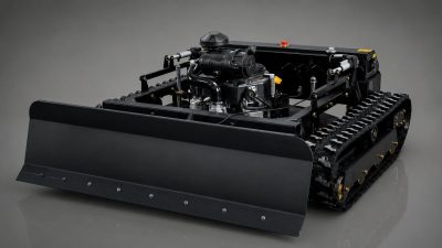 Tenk T-110 Maxi Beast sa prednjim raonikom za guranje i ravnanje
